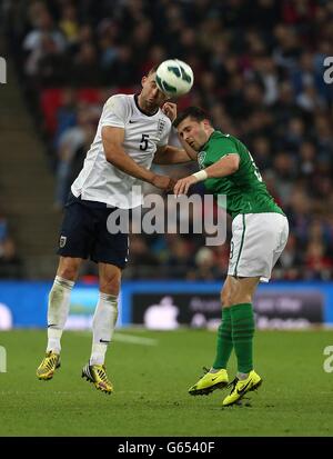 Football - match amical - Angleterre v République d'Irlande - Stade de Wembley Banque D'Images