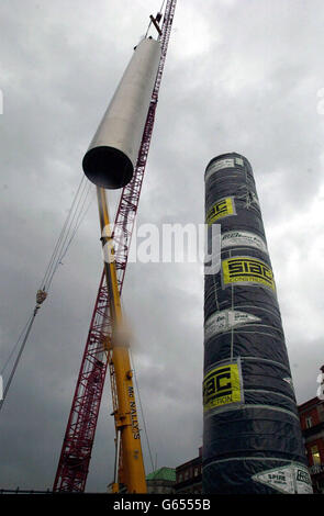 Le Spire de Dublin - Élargissement Banque D'Images