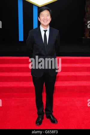 Ken Jeong arrive pour la première européenne de la partie 3 du hantover, à l'Empire Leicester Square, Londres. Banque D'Images