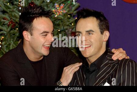 Ant et Dec Waxworks Banque D'Images