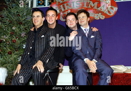 Ant et Dec Waxworks Banque D'Images