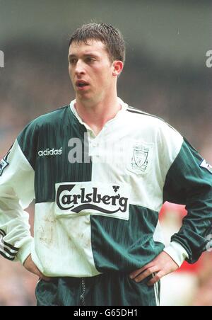 Football - Nottingham Forest / Liverpool. Robbie Fowler - Liverpool Banque D'Images