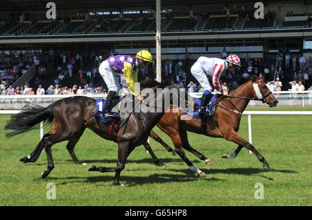 Les courses de chevaux - TRM Curragh Hippodrome - Le jour de la course Banque D'Images