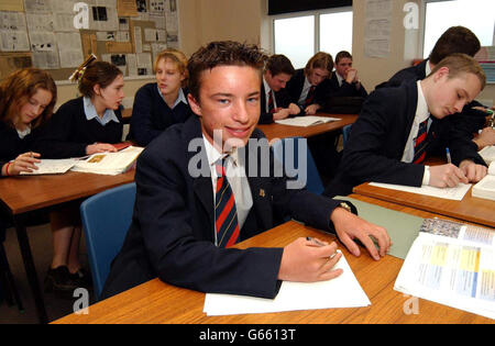 Seb Clover à Ryde School Banque D'Images