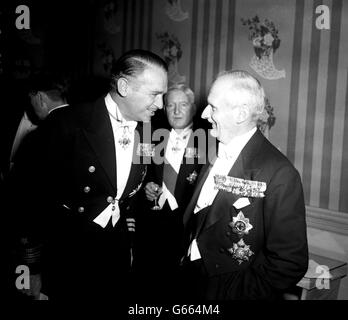 Les doulas Fairbanks et Montgomery Banque D'Images