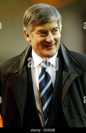 David Bernstein, président de Manchester City, lors du match FA Barclaycard Premiership contre WBA aux Hawthorns.Score final WBA 1 Manchester City 2. Banque D'Images