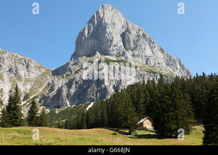 Mont Admonter Kalbling, 2196m, Admont, Styrie, Autriche, Europe Banque D'Images