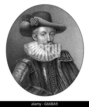 John Digby, 1er comte de Bristol, 1580-1653, un diplomate anglais Banque D'Images