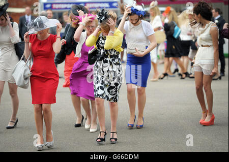 Les courses de chevaux - Le Royal Ascot 2013 - Jour cinq - Ascot Racecourse Banque D'Images