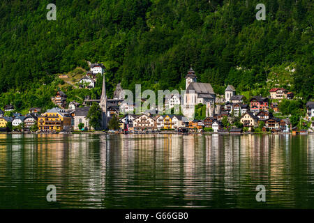 Hallstatt, Haute Autriche, Autriche Banque D'Images