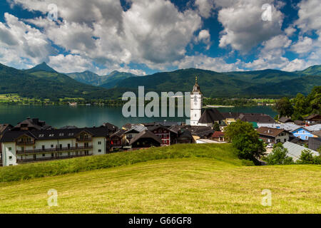 Sankt Wolfgang im Salzkammergut, Haute Autriche, Autriche Banque D'Images