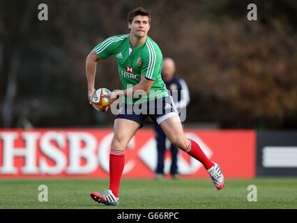 Rugby Union - 2013 British and Irish Lions Tour - session de formation des Lions britanniques et irlandais - Scotch College.Lions britanniques et irlandais Ben Youngs pendant une séance de formation au Scotch College, Melbourne, Australie. Banque D'Images