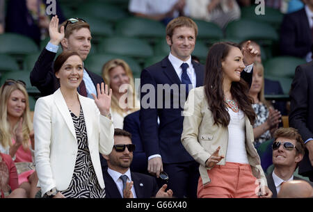 Tennis - 2013 de Wimbledon - Jour 6 - Le All England Lawn Tennis et croquet Club Banque D'Images