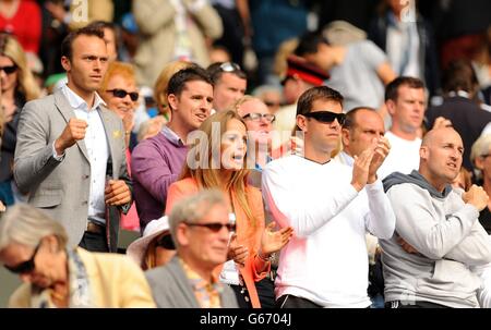 Tennis - 2013 de Wimbledon - jour neuf - Le All England Lawn Tennis et croquet Club Banque D'Images