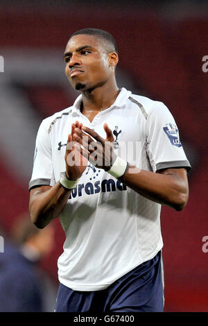 Football - Barclays sous 21 Premier League - final - Manchester United / Tottenham Hotspur - Old Trafford. Jonathan Obika, Tottenham Hotspur. Banque D'Images