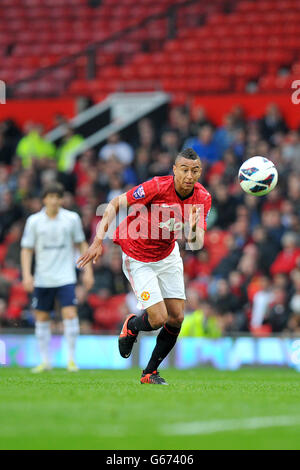 Football - Barclays sous 21 Premier League - final - Manchester United / Tottenham Hotspur - Old Trafford. Jesse Lingard, Manchester United. Banque D'Images