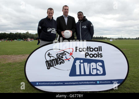 Sport - Football Pools StreetGames Fives - Londres Banque D'Images