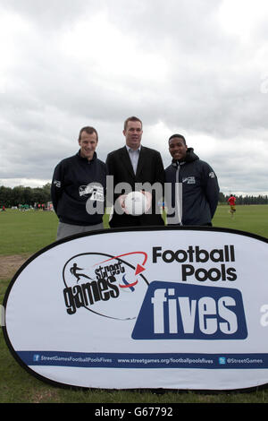 Sport - Football Pools StreetGames Fives - Londres Banque D'Images