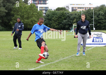 Sport - Football Pools StreetGames Fives - Londres Banque D'Images