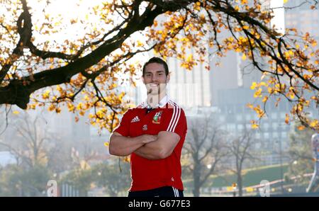 Rugby Union - 2013 British and Irish Lions Tour - British and Irish Lions George North Photocall.George North, le Lions britannique et irlandais, pose une photo à Melbourne, en Australie. Banque D'Images