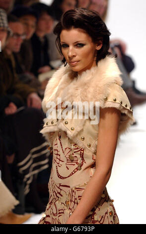 Ross Temperley London Fashion Week - Banque D'Images