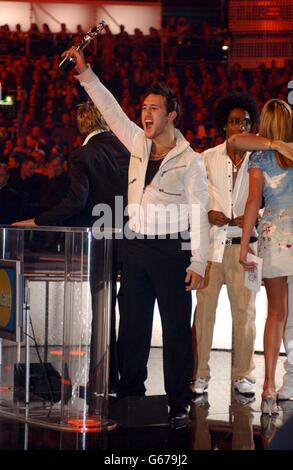 BRITS 2003 Anthony Costa Banque D'Images