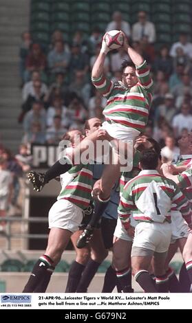 RUGBY UNION - le Sanyo Cup à Twickenham - Leicester Tigers v World XV Banque D'Images