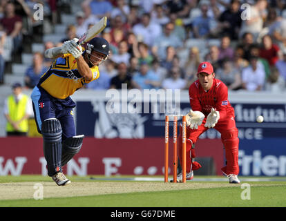 Cricket - T20 - La vie d'amis Vikings Yorkshire v Lancashire Lightning - Headingley Banque D'Images