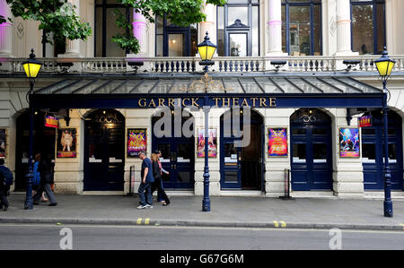 Theatre stock - Londres. Vue générale du Garrick Theatre, à Londres. Banque D'Images