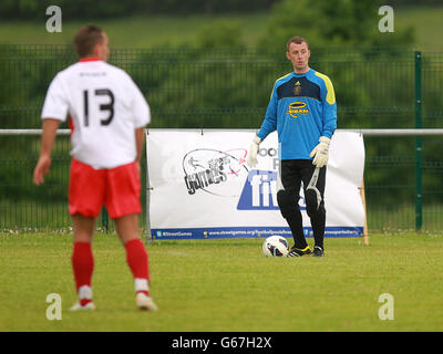 Sport - Football Pools StreetGames Fives - Castlereagh Banque D'Images