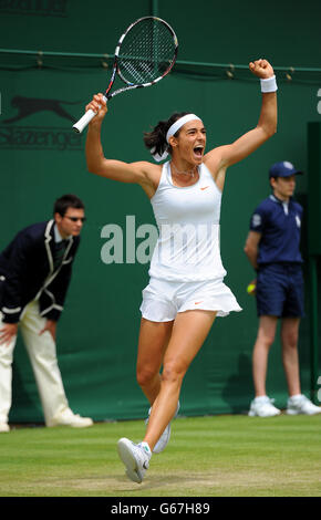 Tennis - 2013 de Wimbledon - Jour deux - Le All England Lawn Tennis et croquet Club Banque D'Images