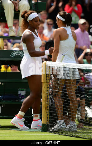 Tennis - 2013 de Wimbledon - Jour 4 - Le All England Lawn Tennis et croquet Club Banque D'Images