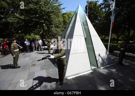 Défilé de la garde militaire du centenaire Banque D'Images