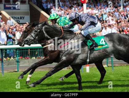 Les courses de chevaux - pari365 Old Newton Cup Day - Haydock Park Racecourse Banque D'Images