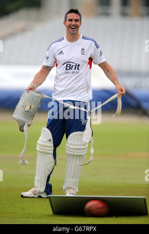 Cricket - Premier essai - Angleterre Investec Cendres v Australie - Australie - Jour deux filets Session - Trent Bridge Banque D'Images