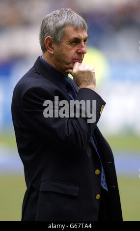 RBS 6 Nations - France / Ecosse.L'entraîneur écossais Ian McGeechan avant leur match RBS 6 Nations avec la France à Paris. Banque D'Images