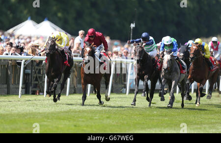 La course de chevaux 2013 - 2013 Juillet - Festival Piper-Heidsieck Boylesports Mesdames Jour - Newmarket Racecourse Banque D'Images