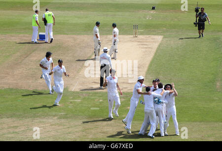 Cricket - Premier essai - Angleterre Investec Cendres v Australie - Jour cinq - Trent Bridge Banque D'Images