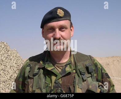 Le Lieutenant-colonel Alistair Deas Banque D'Images