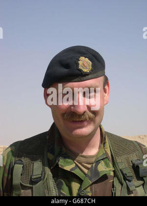 Le Lieutenant-colonel Alistair Deas Banque D'Images