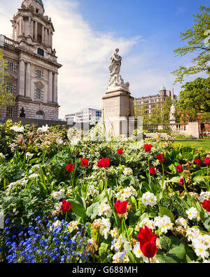 Titanic Belfast City Hall Memorial l'Irlande du Nord Banque D'Images