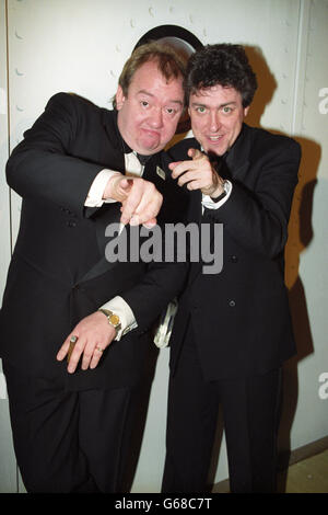 Divertissement - British Comedy Awards - Mel Smith et Griff Rhys Jones - Londres Banque D'Images