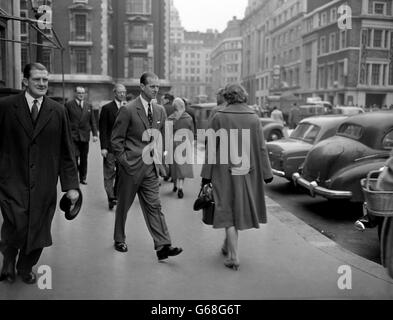 Image - Visite royale - le prince Philip - de poissonnerie Hall - marché Billingsgate, Londres Banque D'Images