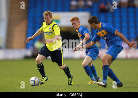 - Football amical d'avant saison - Ville de Shrewsbury v Birmingham City - New Meadow Banque D'Images