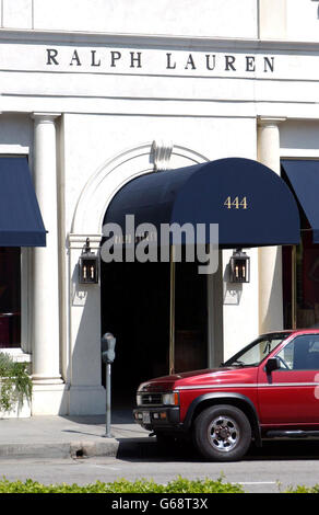 Ralph Lauren store à Beverly Hills Banque D'Images