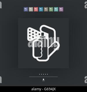 Icône de pulvérisation Illustration de Vecteur
