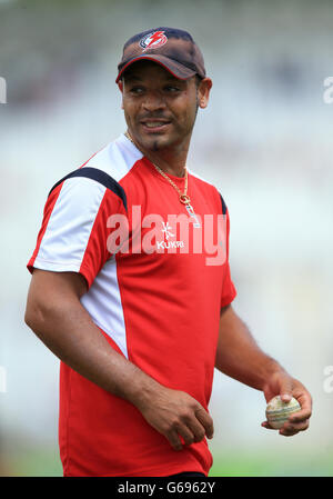 Cricket - Friends Life T20 - North Group - Notts Outlaws v Lancashire Lightning - Trent Bridge. Ashwell Prince, Lancashire Lightning Banque D'Images