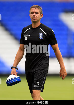 Football - amical - Birmingham City / Hull City - St Andrews.Dr Tom Little, directeur de la science du sport à Birmingham Banque D'Images