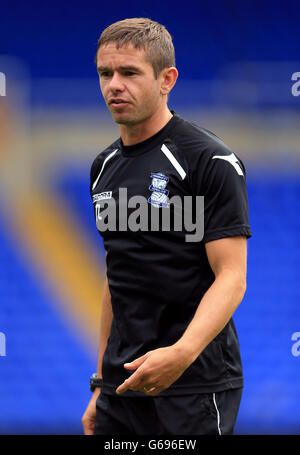 Football - amical - Birmingham City / Hull City - St Andrews.Dr Tom Little, directeur de la science du sport à Birmingham Banque D'Images