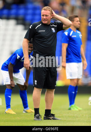 Football - amical - Birmingham City / Hull City - St Andrews.Steve Watson, le premier entraîneur de l'équipe de Birmingham City Banque D'Images